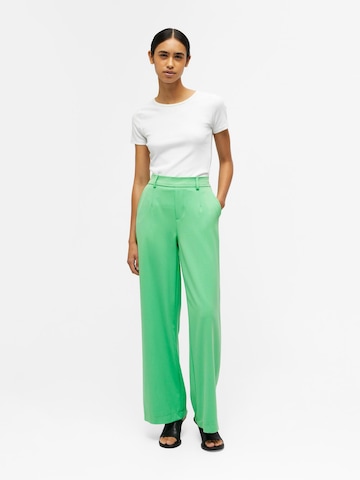 Wide Leg Pantalon 'Lisa' OBJECT en vert