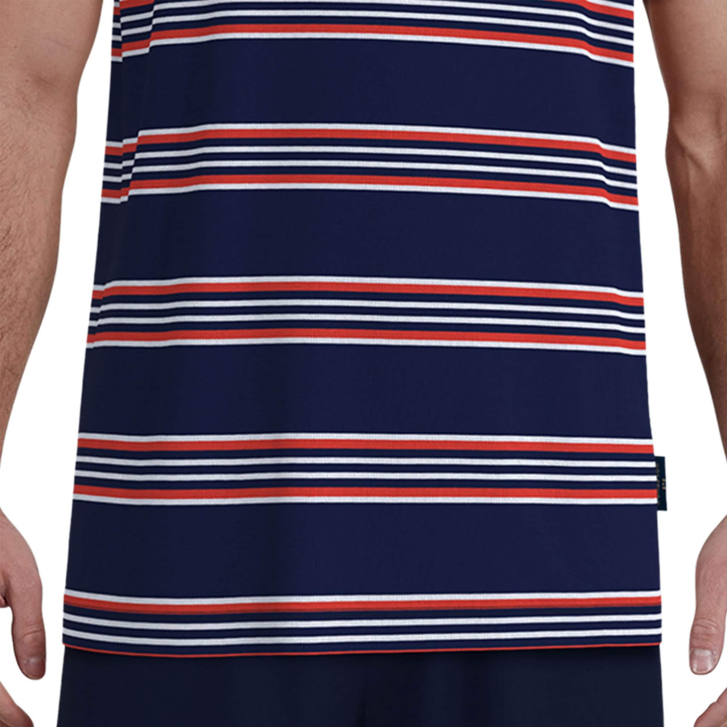 Pyjama court Götzburg en bleu