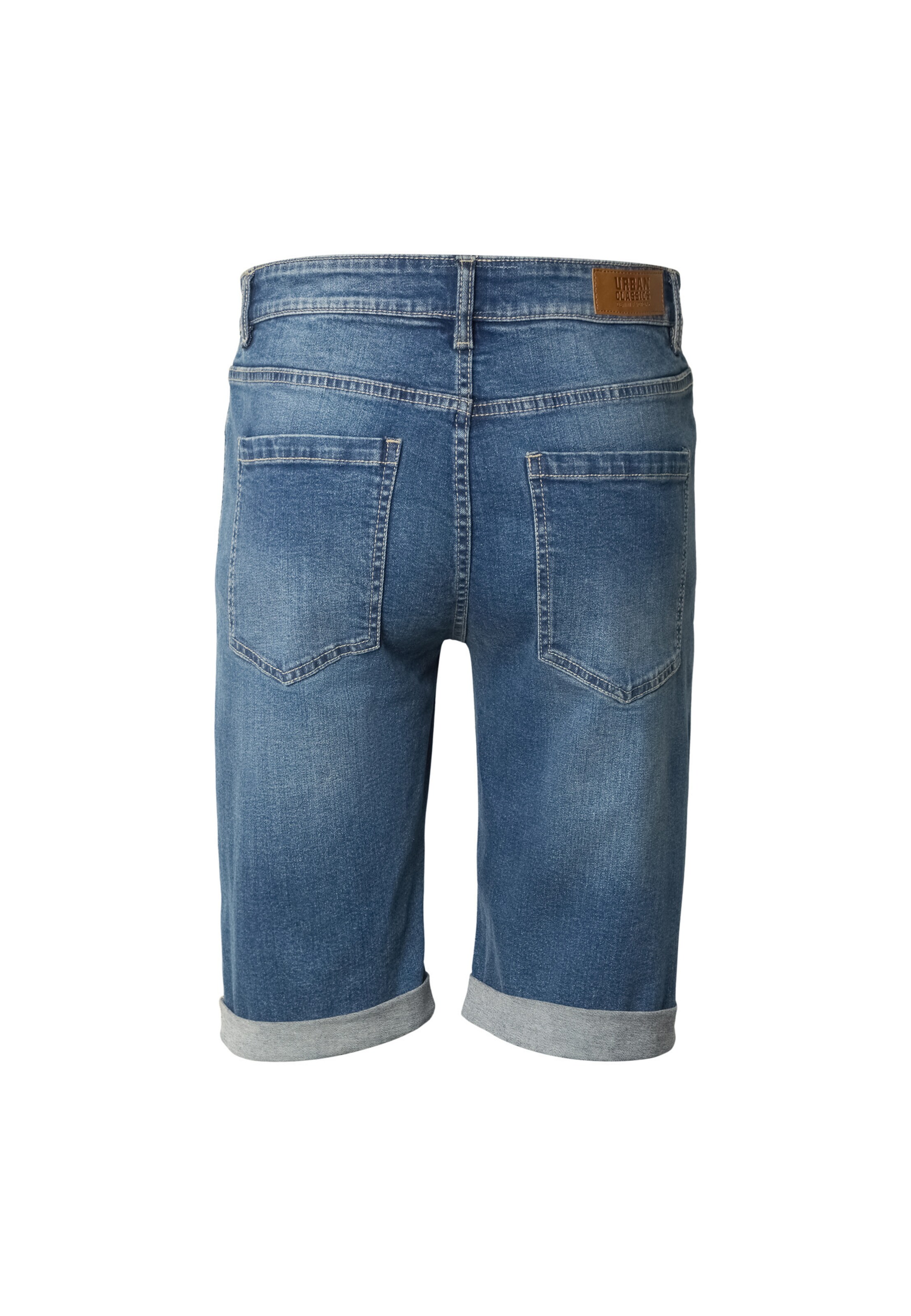 Urban Classics Slimfit Džíny – modrá