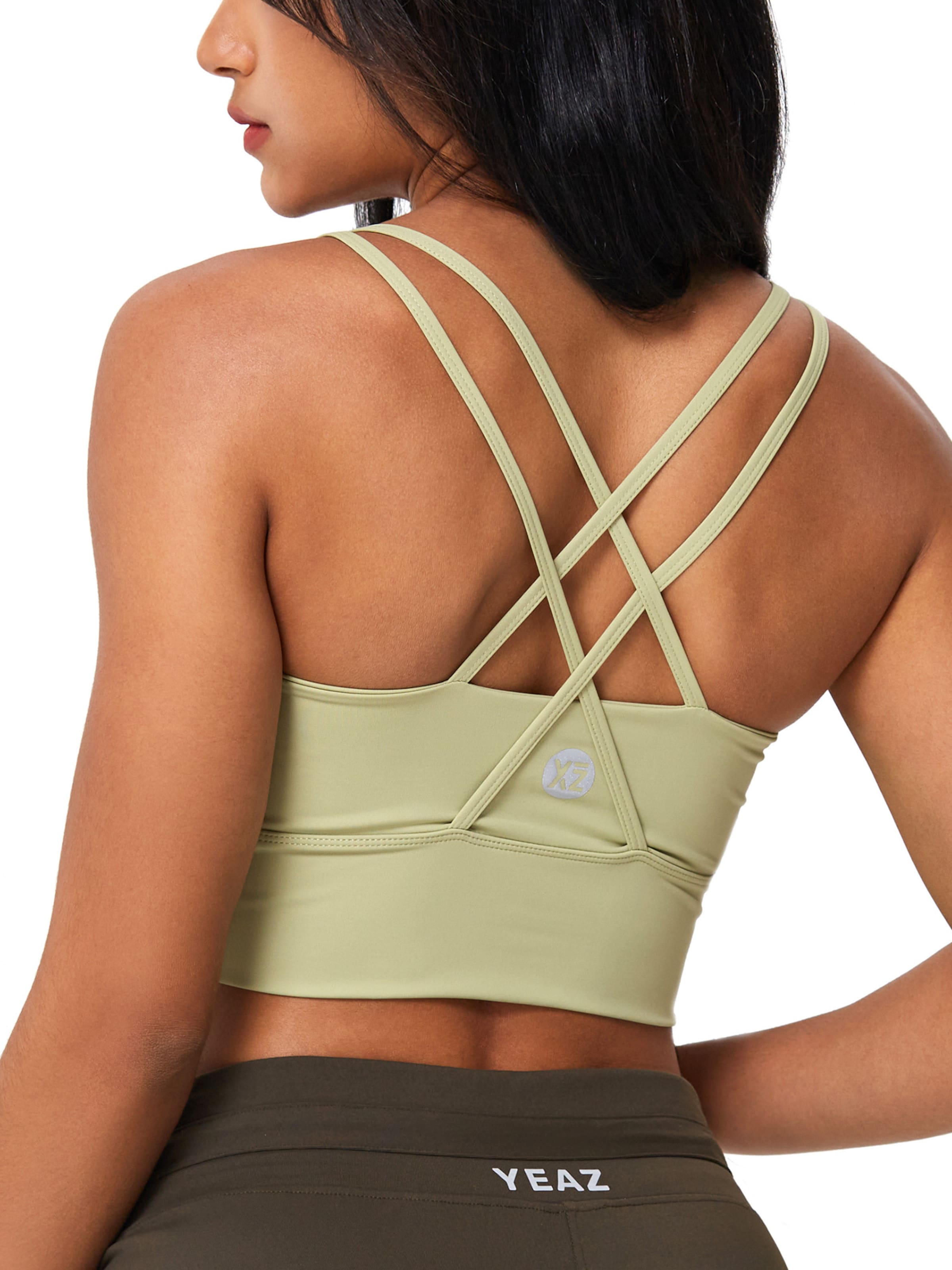 Top sportivo 'Grace' di YEAZ in verde
