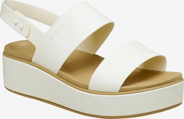 Crocs Sandale in Weiß: Vorderseite