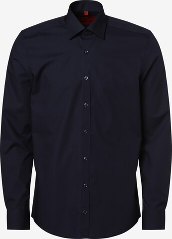 Finshley & Harding Slim Fit Hemd in Blau: predná strana