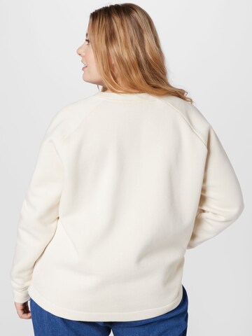 Calvin Klein Curve Sweatshirt in Beige