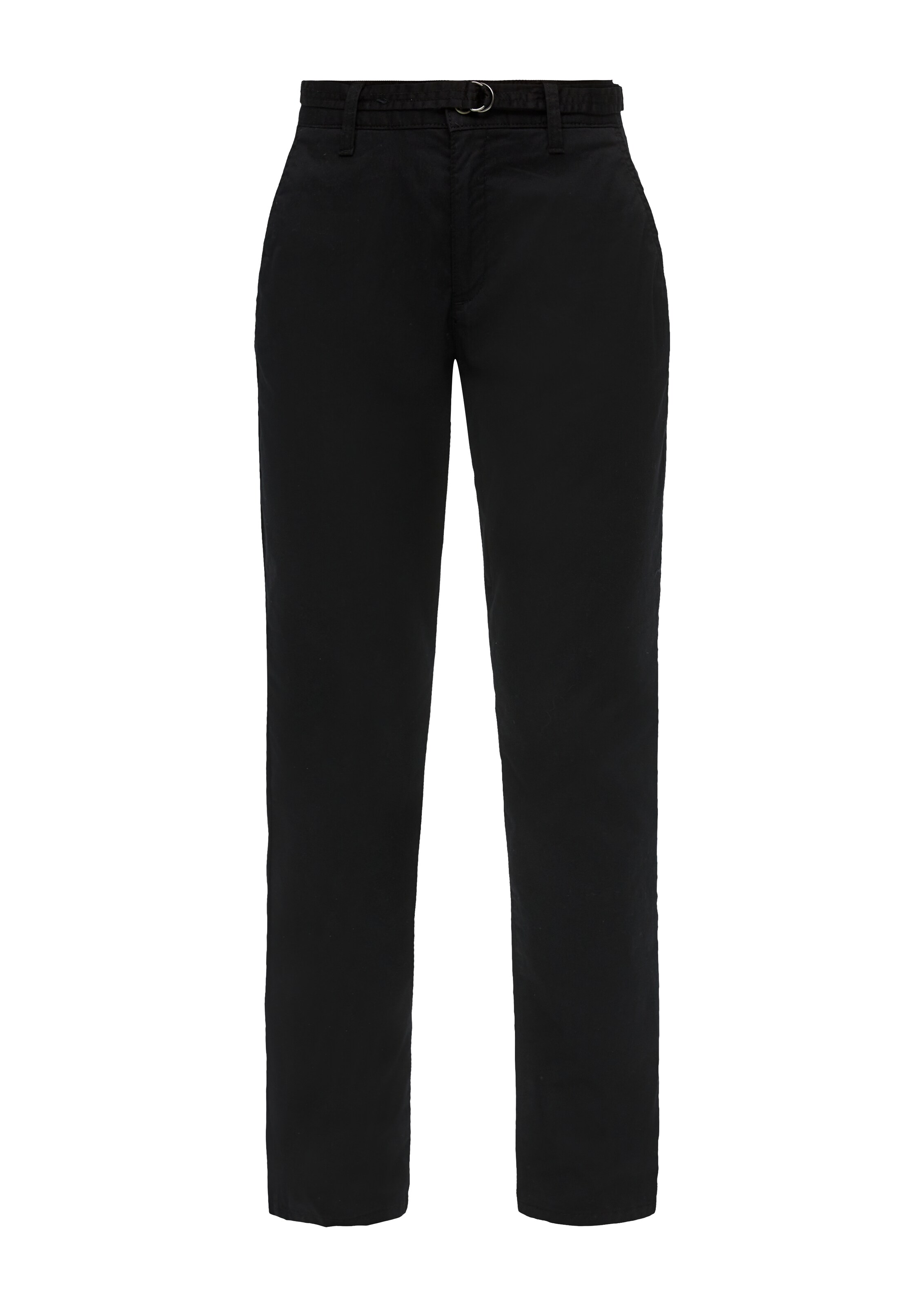 s.Oliver Chinohose in Schwarz: Vorderseite