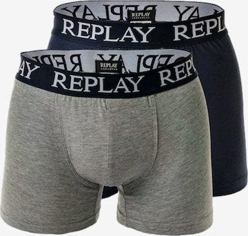 Boxers REPLAY en bleu : devant