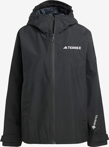 ADIDAS TERREX Outdoor jacket 'Xperior' in Black: front