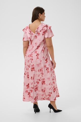 KAFFE CURVE Kjole 'KCjamie' i pink