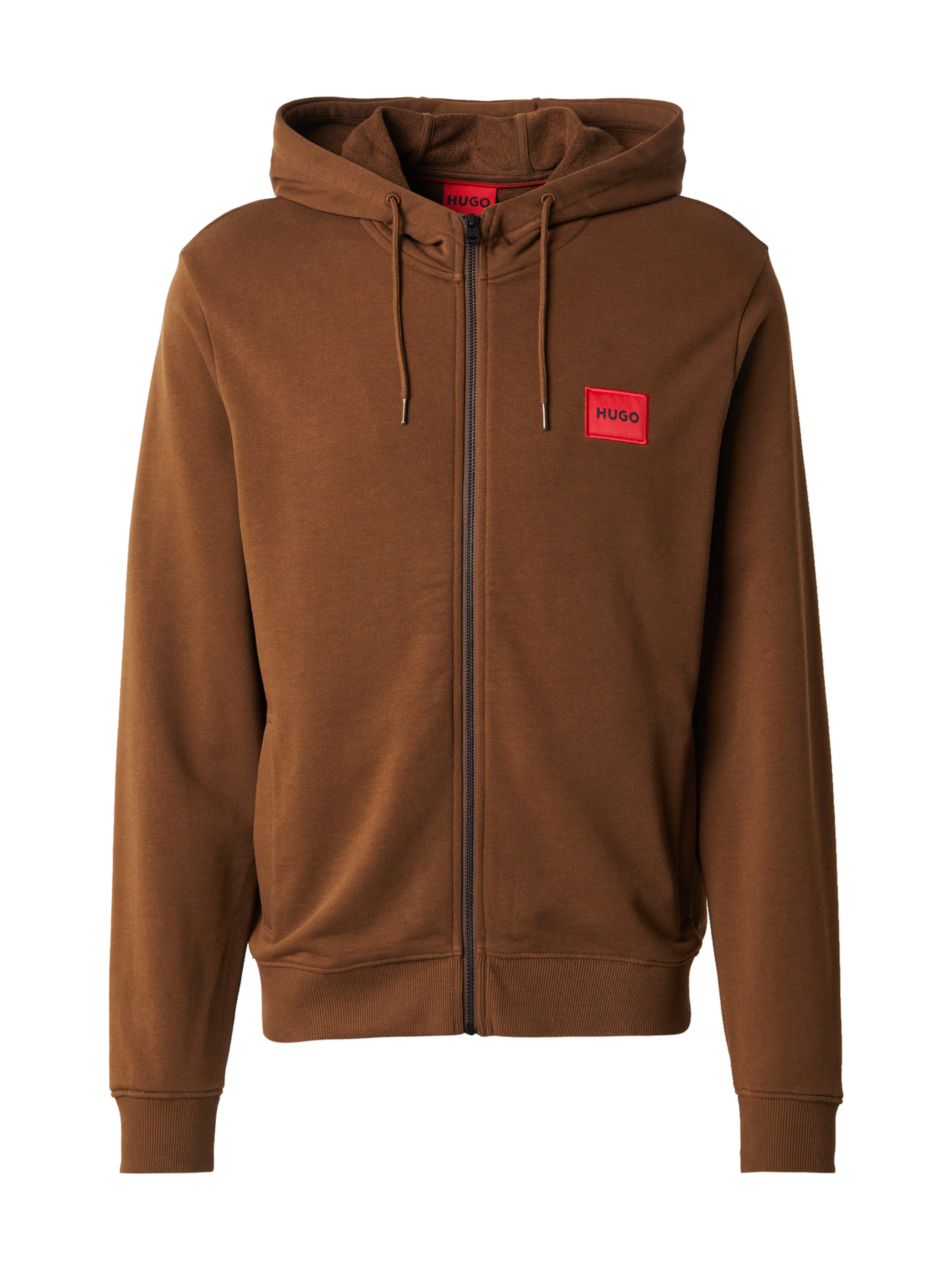 HUGO Dressipluus 'Daple', värv pruun: eest vaates