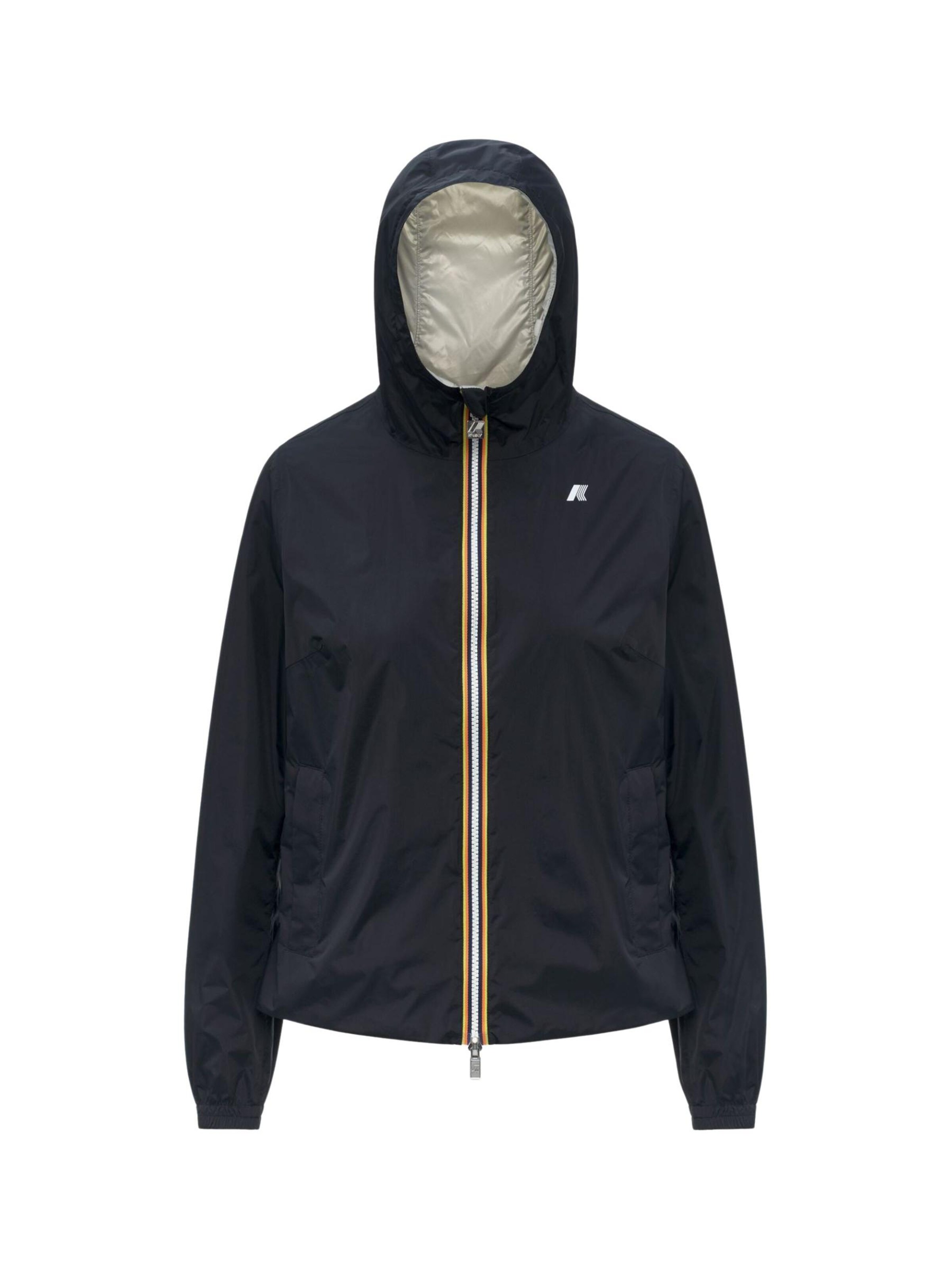 K-Way Between-Season Jacket 'GIUBBINO' in Black: front