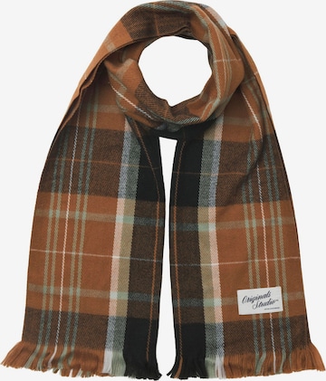 Écharpe JACK & JONES en marron : devant