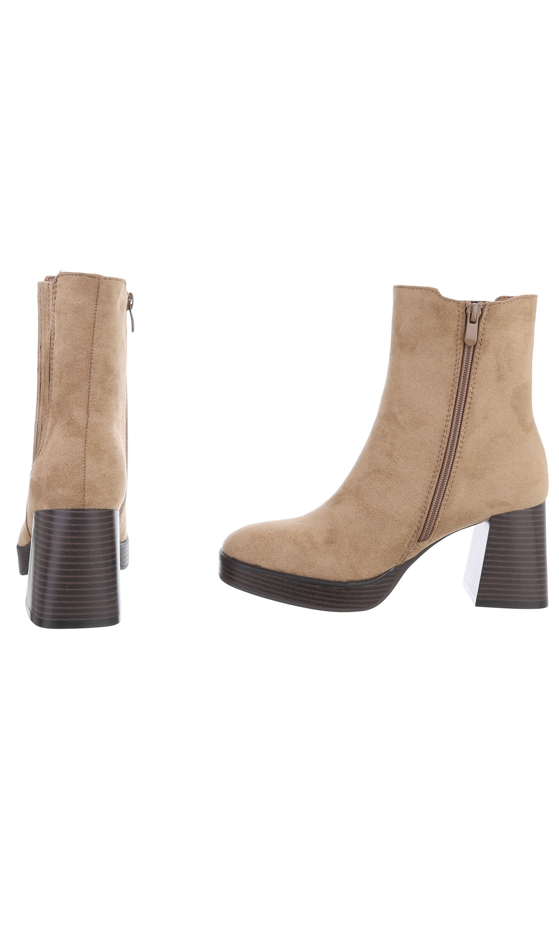 Ital-Design Stiefelette in Braun