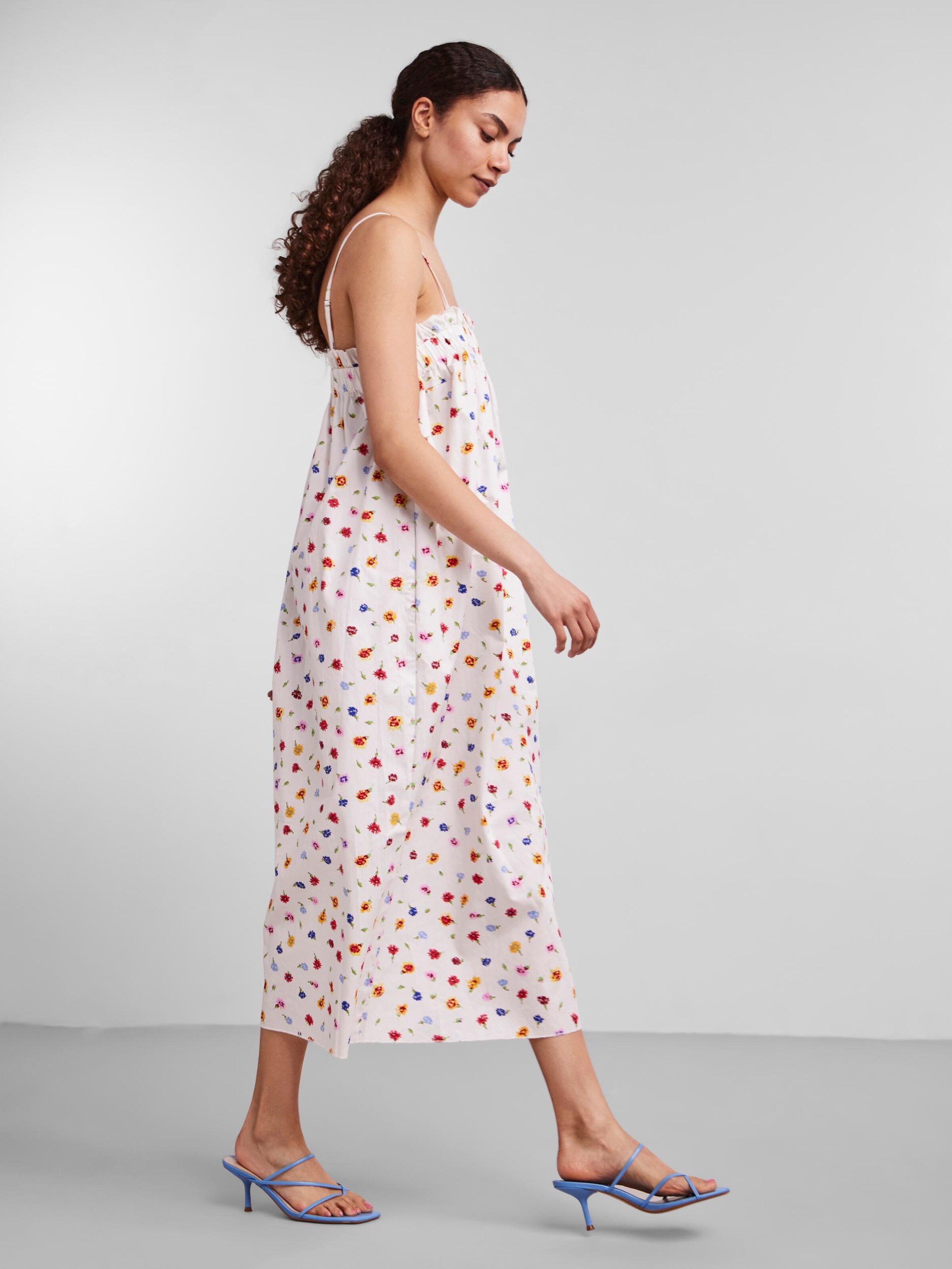 Frauen Kleider Y.A.S Kleid 'GARDENLY' in Weiß - CP80541 Frauen Kleider Y.A.S Kleid 'GARDENLY' in Weiß - CP80541