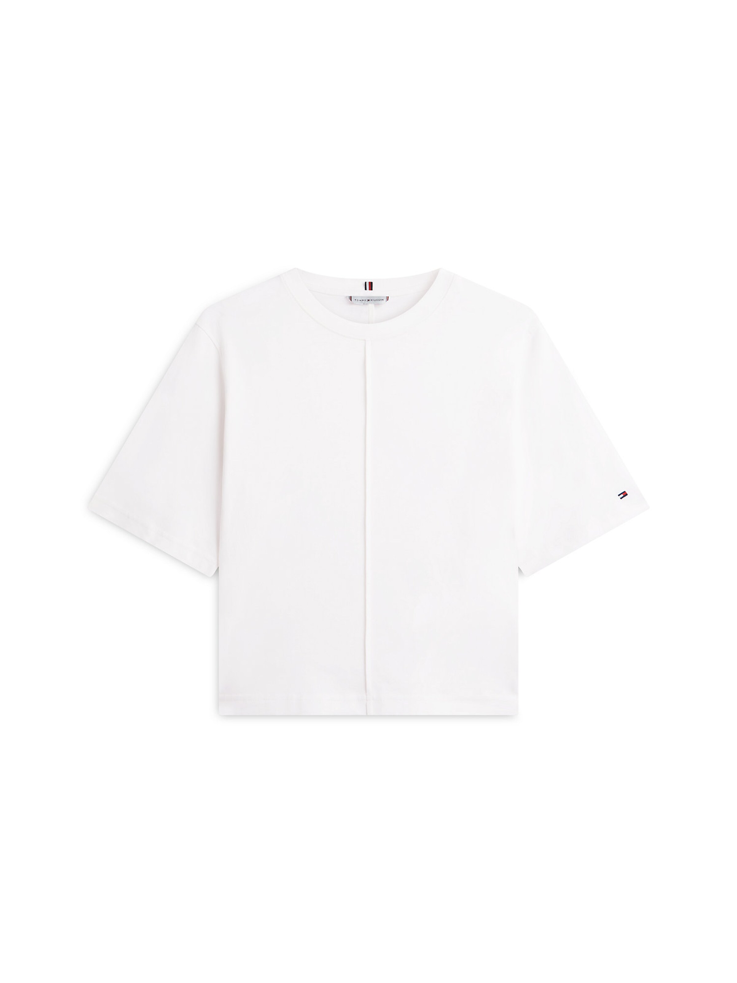 TOMMY HILFIGER T-Shirt in Weiß: Vorderseite