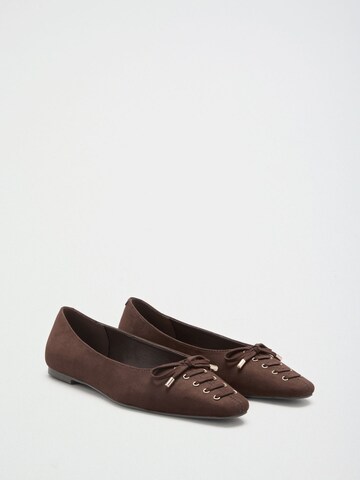 Ballerines Friends Like These en marron