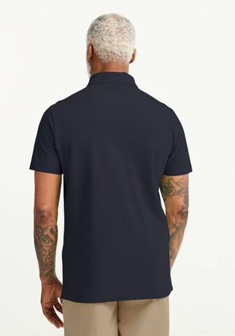 JACK WOLFSKIN Poloshirt in Blau