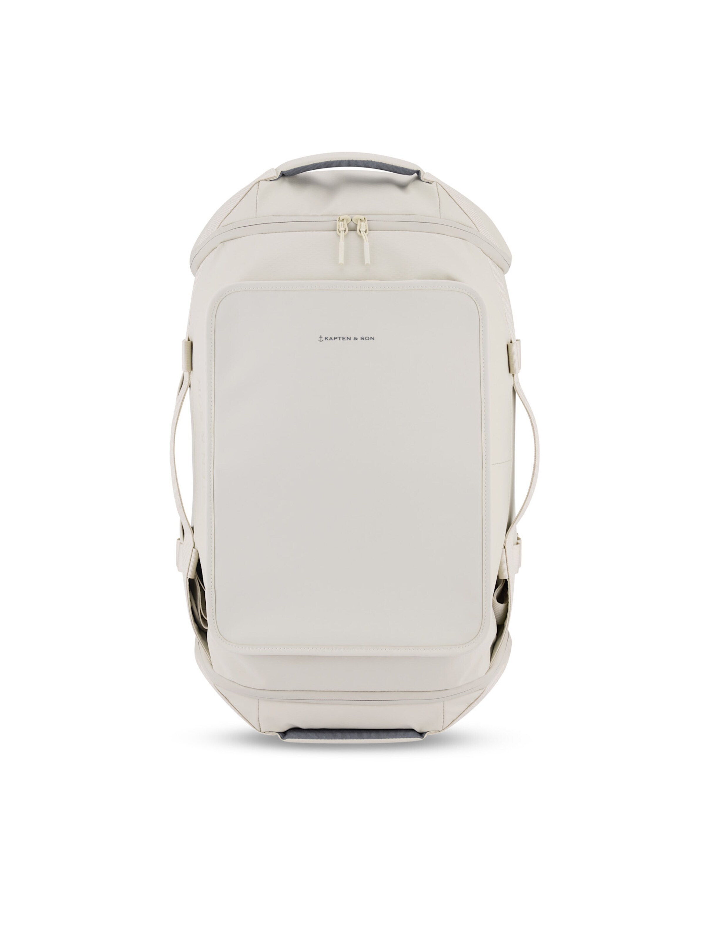 Kapten & Son Reisetasche 'Lisbon Duffle Backpack Medium' in Beige
