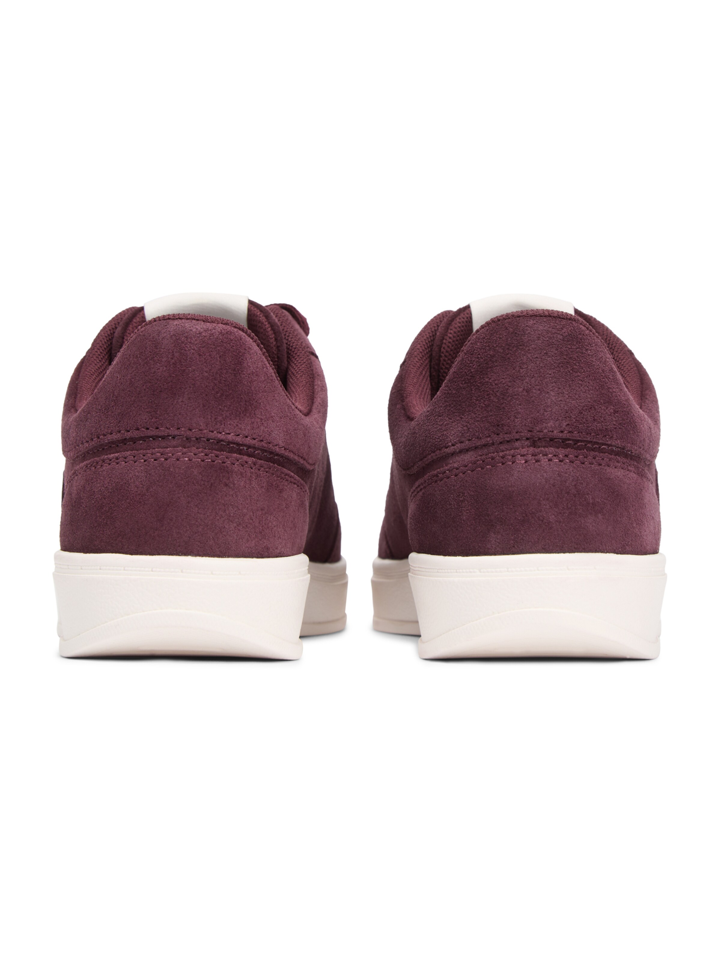 TOMMY HILFIGER Rövid szárú sportcipők 'HERITAGE COURT' - piros