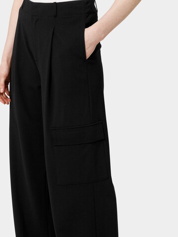Les Lunes Wide Leg Cargobukser 'ARIAA' i sort
