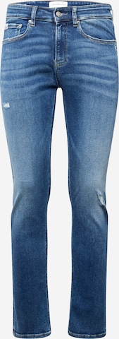 Calvin Klein Jeans Skinny Jeans in Blauw: voorkant