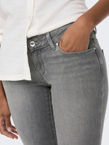 ONLY Skinny Jeans 'Coral' in Grey