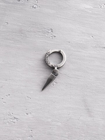 REYTEL Earring 'AKRA' in Silver: front