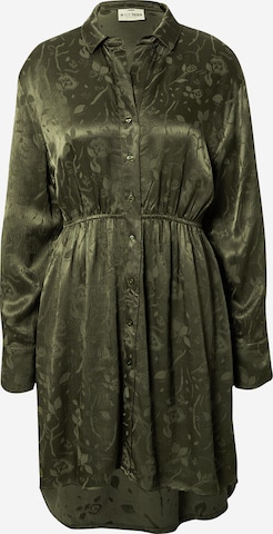 A LOT LESS Shirt Dress 'Mona' in Green: front