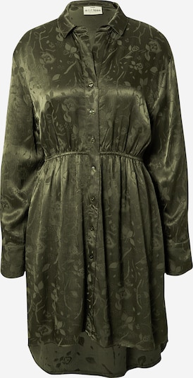 A LOT LESS Robe-chemise 'Mona' en vert foncé, Vue avec produit