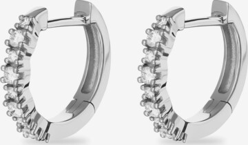 CHRIST Ohrringe in Silber: Vorderseite