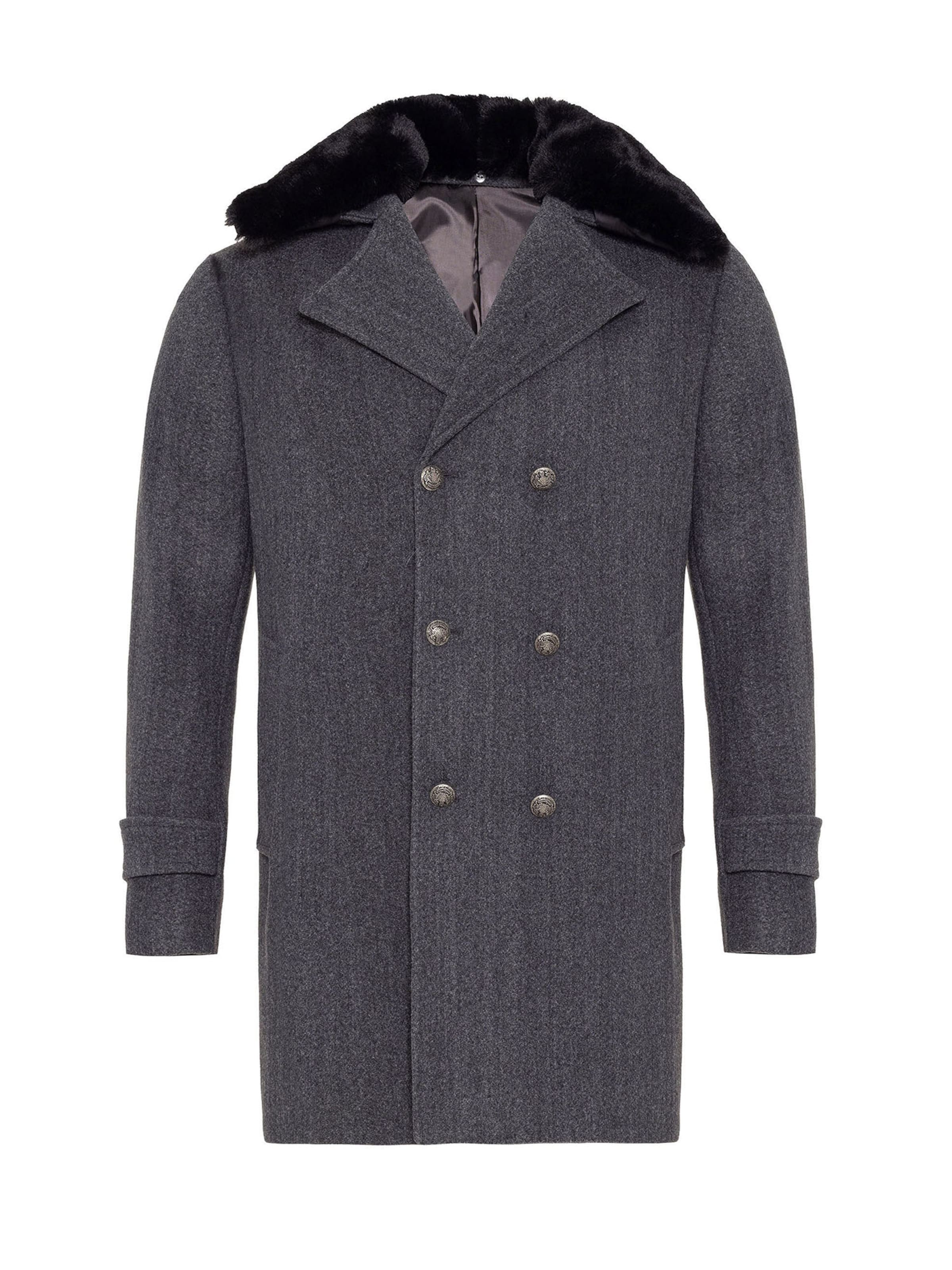 Antioch Vinterfrakke i grå: forside