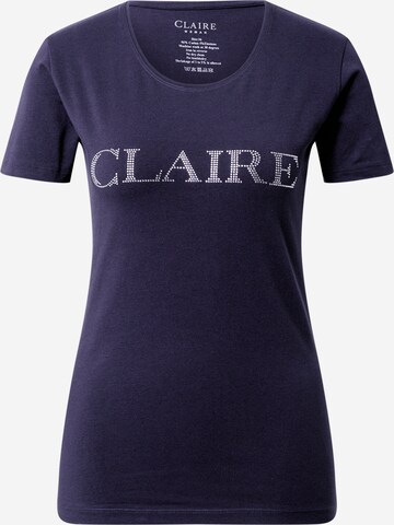 Maglietta di Claire in blu: frontale