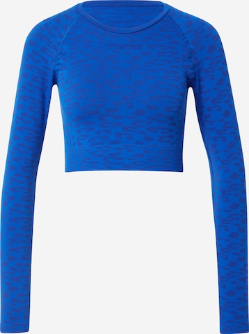 Hummel Sportshirt 'MT' in Blau: Vorderseite