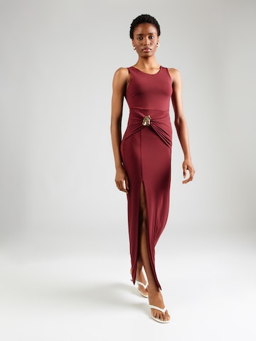 WAL G. Jurk 'GEORGINA' in Rood: voorkant