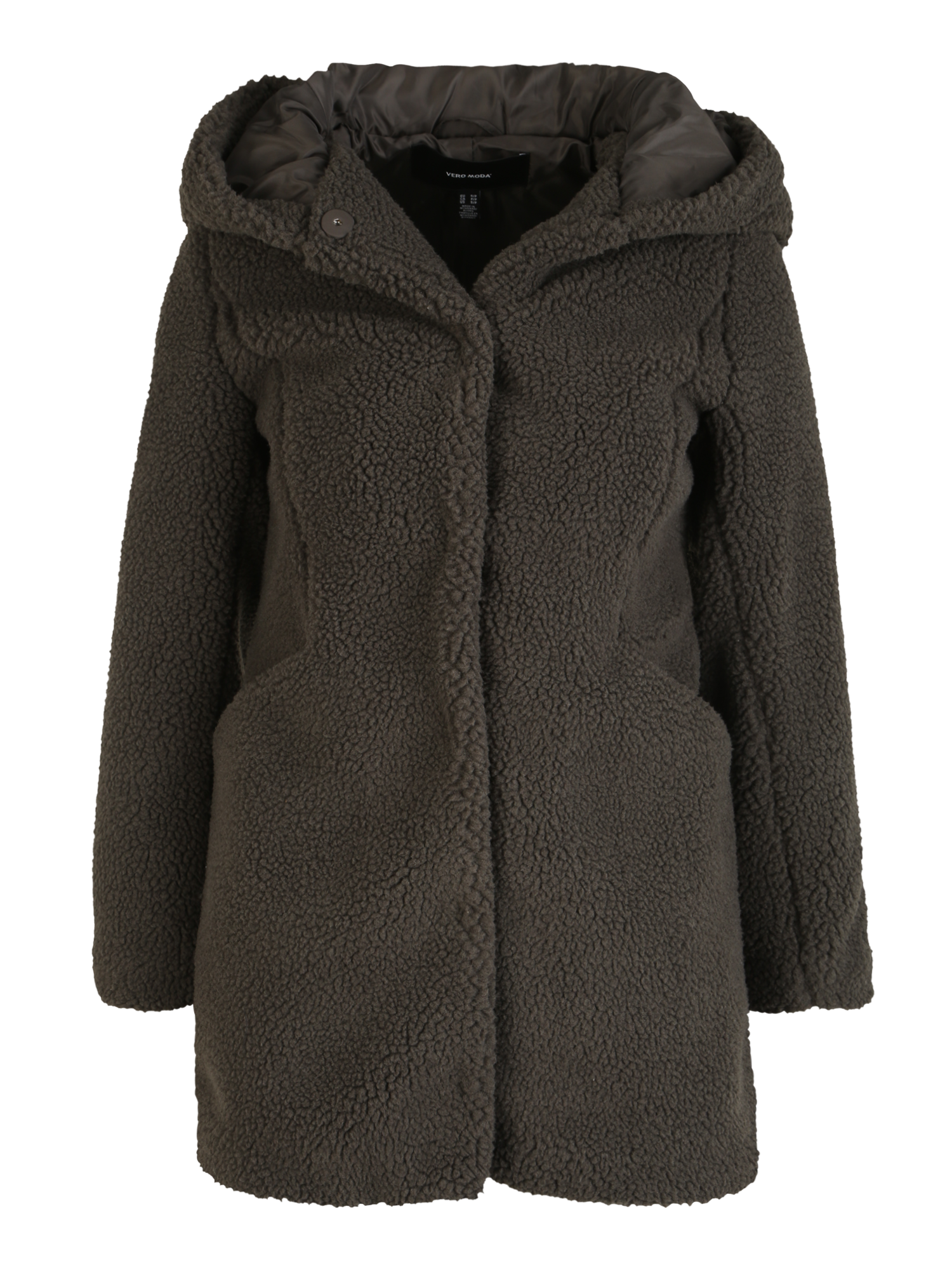 Bardziej zrównoważony Odzież Vero Moda Petite Płaszcz zimowy DONNALOT w kolorze Ciemnozielonym 