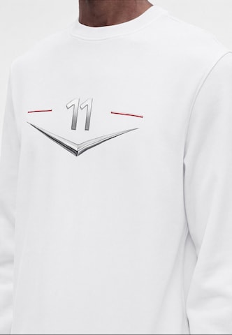 TOMMY HILFIGER Μπλούζα φούτερ 'TH X CF1' σε λευκό