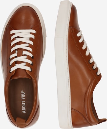 ABOUT YOU Sneakers 'Dorian' in Brown