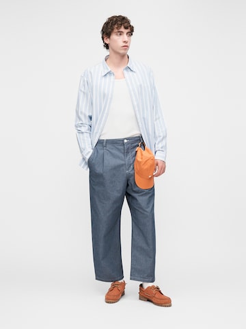 mėlyna Carhartt WIP Standartinis modelis Marškiniai 'Deven'