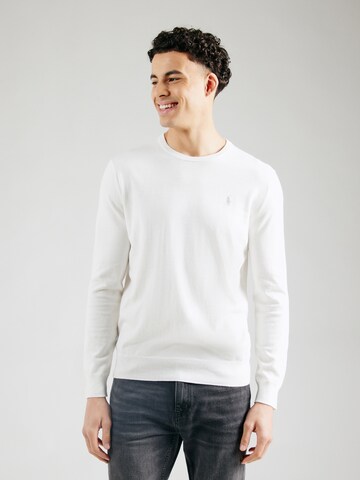 Polo Ralph Lauren Sweater in White: front