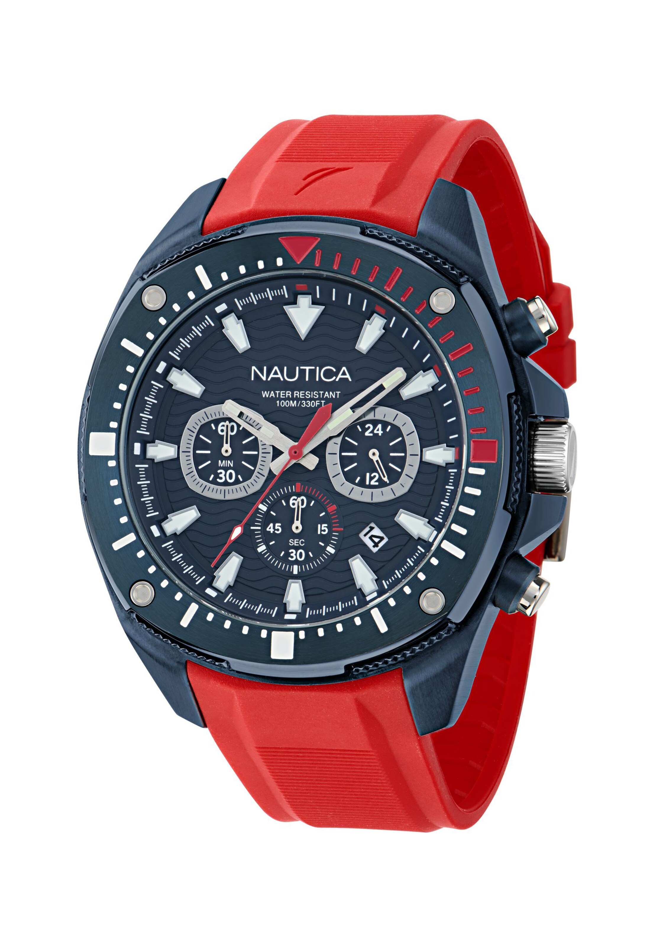 NAUTICA Analogt ur 'NCT BLUESAIL' i blå