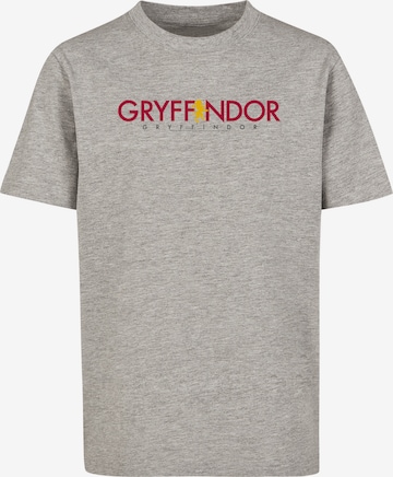 F4NT4STIC Shirt 'Harry Potter Gryffindor' in Grijs: voorkant