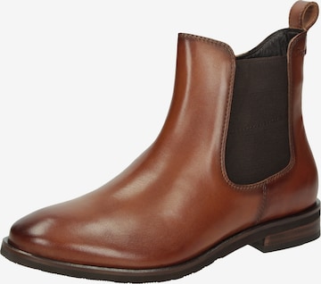 SIOUX Chelsea Boots ' Elaneska-700 ' in Braun: Vorderseite