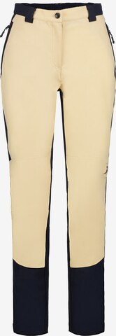 Rukka regular Udendørs bukser 'Highwaist' i beige: forside