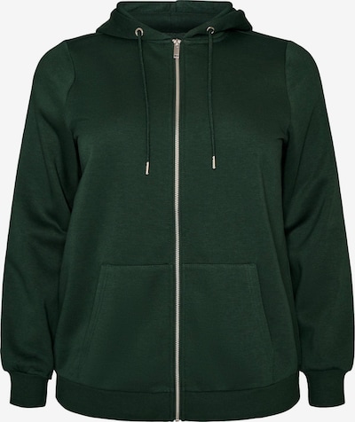 Hanorac 'FLAMELA' pe XL-XXL Zizzi pe verde închis, Vizualizare produs