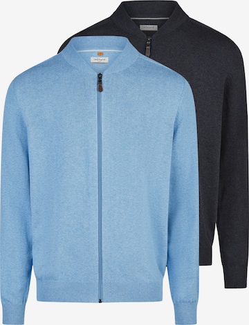 redmond Knit Cardigan 'Basic' in Blue: front