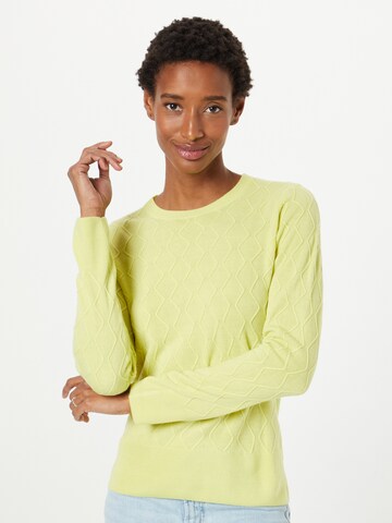 Pullover 'Diamond' di Dorothy Perkins in verde: frontale