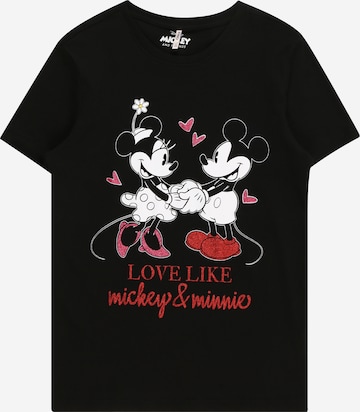 Maglietta 'MICKEY' di KIDS ONLY in nero: frontale