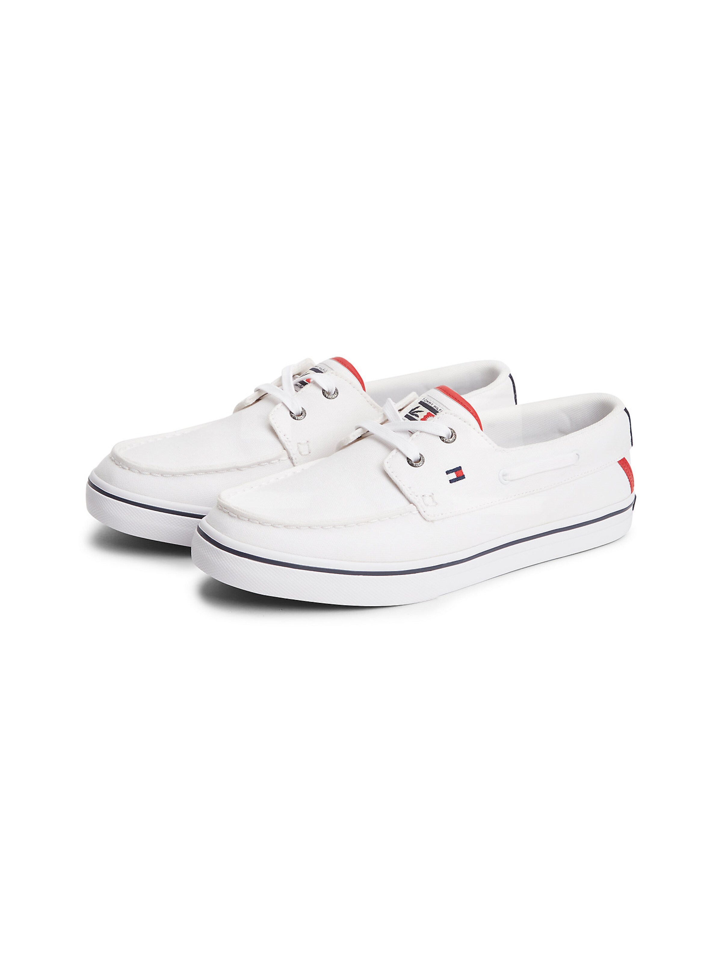 TOMMY HILFIGER Mokassin in Weiß
