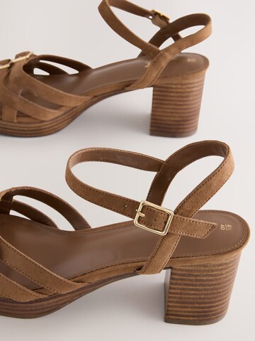 Sandalo con cinturino 'Forever Comfort®' di Next in marrone