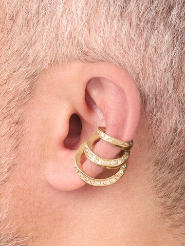 YParis - Pendientes 'Ear cuff Ridley Star G/S' en oro