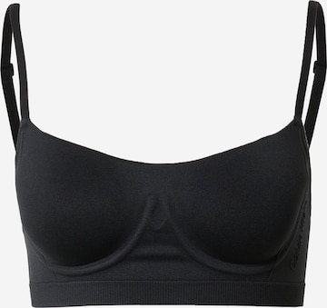 Calvin Klein Underwear Balconette Bra in Black: front