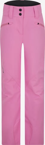 ZIENER Regular Workout Pants 'Alin' in Pink: front